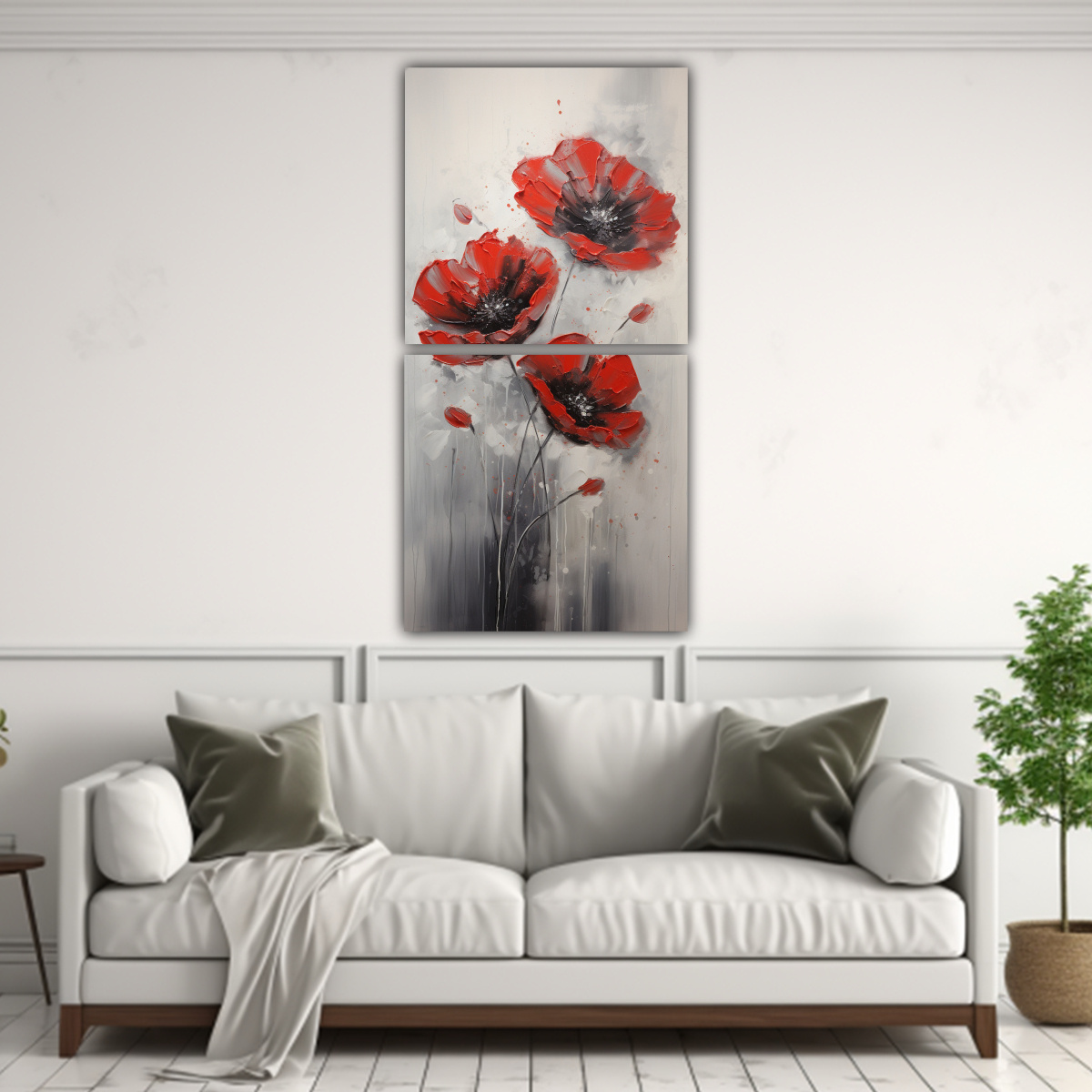pintura-en-lienzo-estilo-decorativo-con-detalle-de-tonos-negros-de-amapolas-1