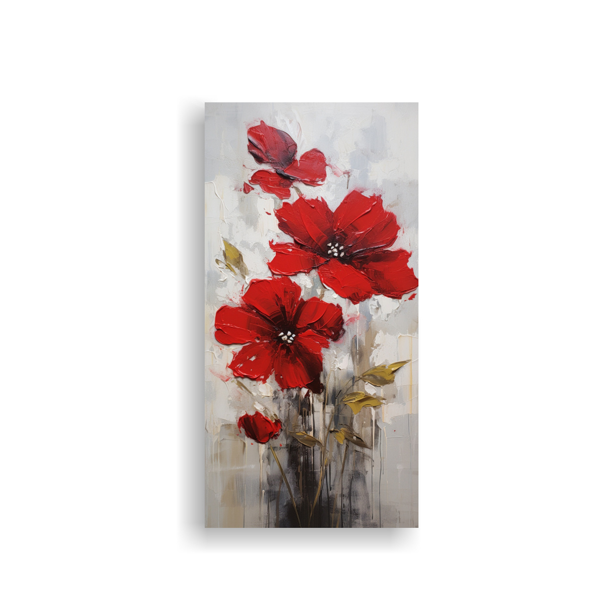 pintura-en-lienzo-estilo-decorativo-flor-roja-sobre-tela-