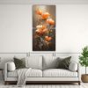 pintura-en-lienzo-tonos-luminosos-en-naranja-y-dorado-con-flores-en-la-decoraci-n-1
