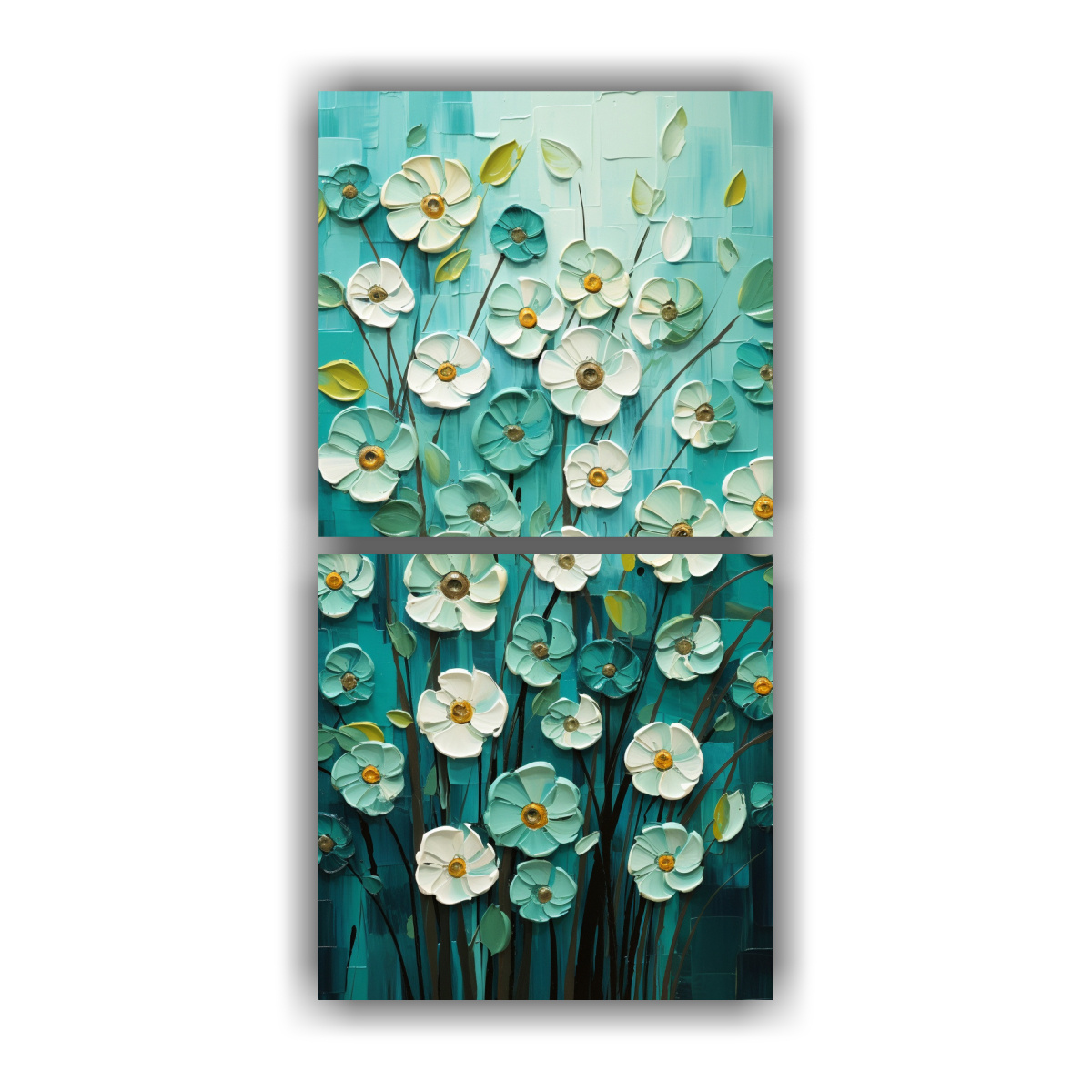 pintura-en-tela-canvas-arte-callejero-verde-y-azul-con-flores