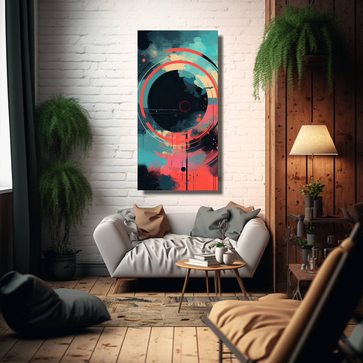 pintura-en-tela-vibrante-con-c-rculo-en-colores-planos-electr-nicos-1