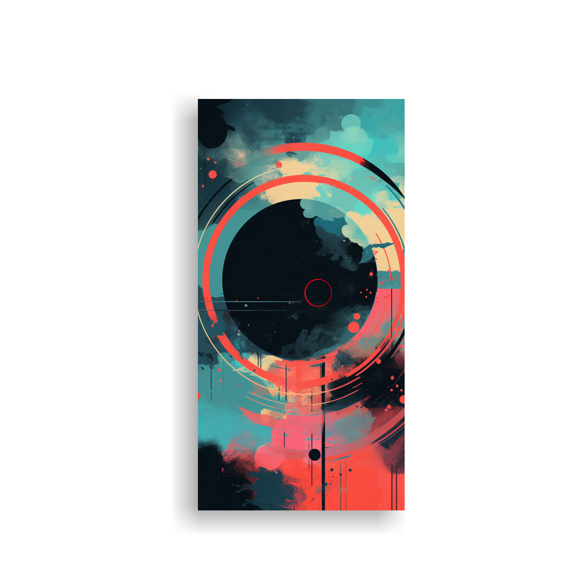 pintura-en-tela-vibrante-con-c-rculo-en-colores-planos-electr-nicos