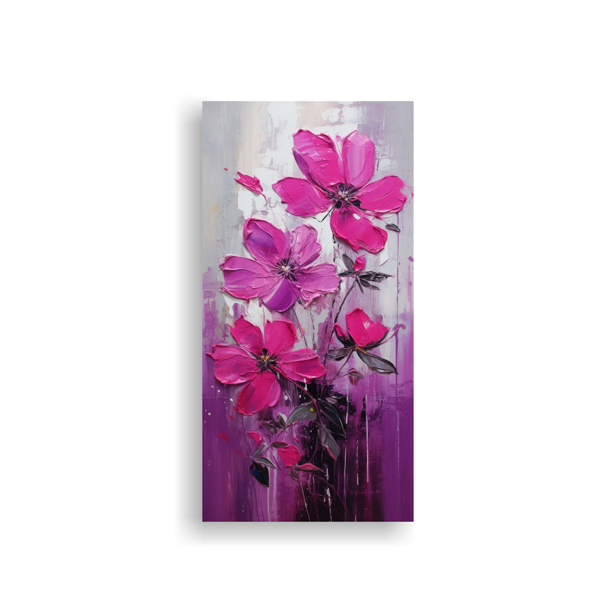 pintura-floral-en-lienzo-en-estilo-de-arte-tem-tico-espacial-en-colores-magenta