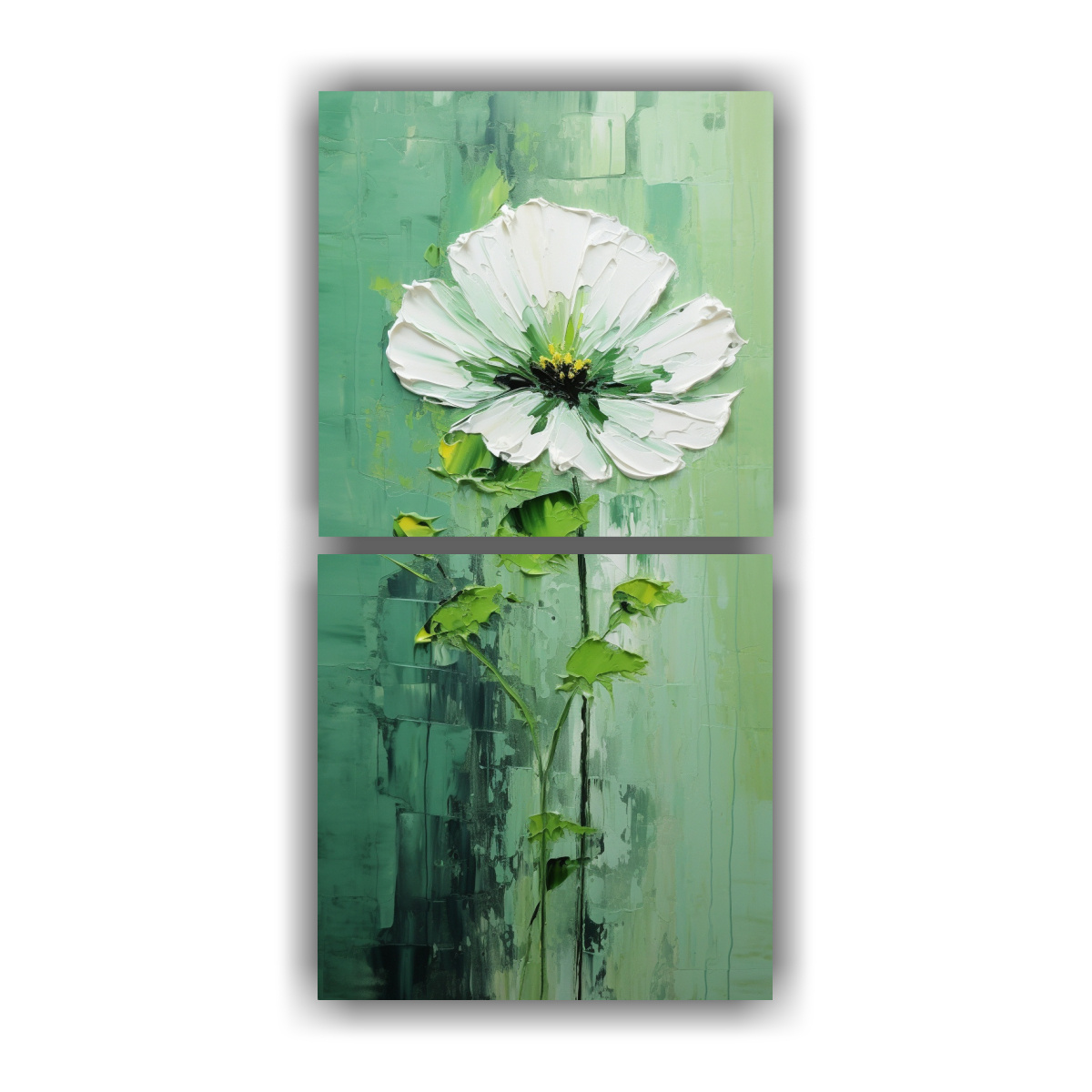 pintura-floral-verde-sobre-lienzo-estilo-decorativo-composiciones-nicas-inspiradoras-