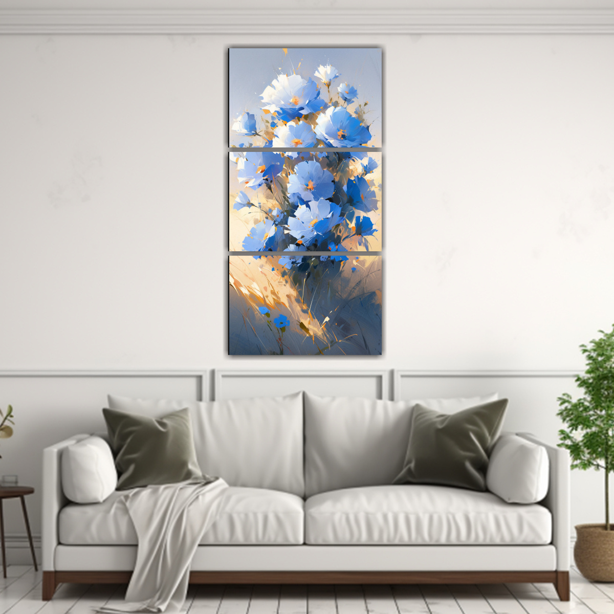 pintura-flores-azules-en-tela-bastidor-estilo-escena-a-1