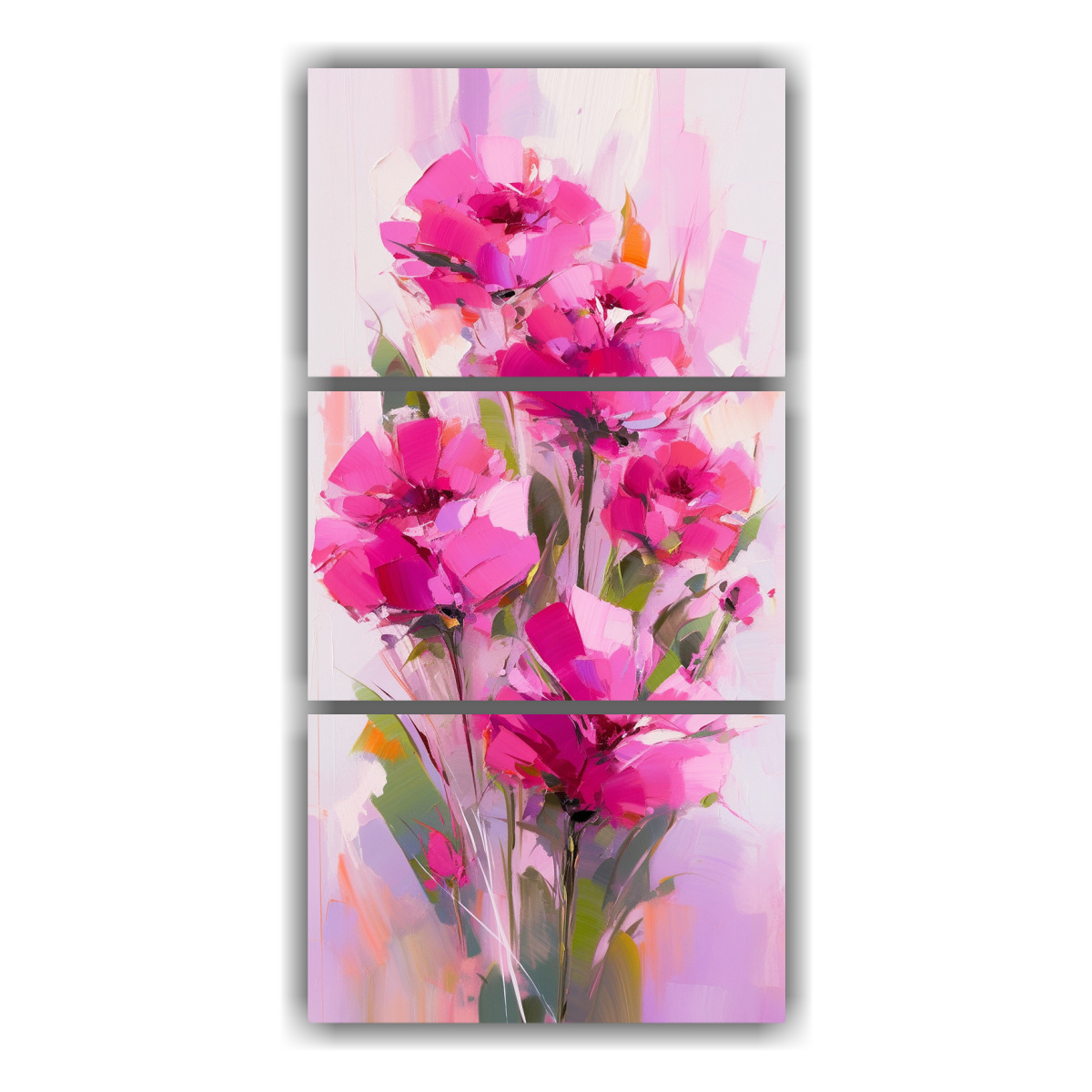 pintura-flores-magenta-en-lienzo-estilo-luminoso-set-de-3-telas-