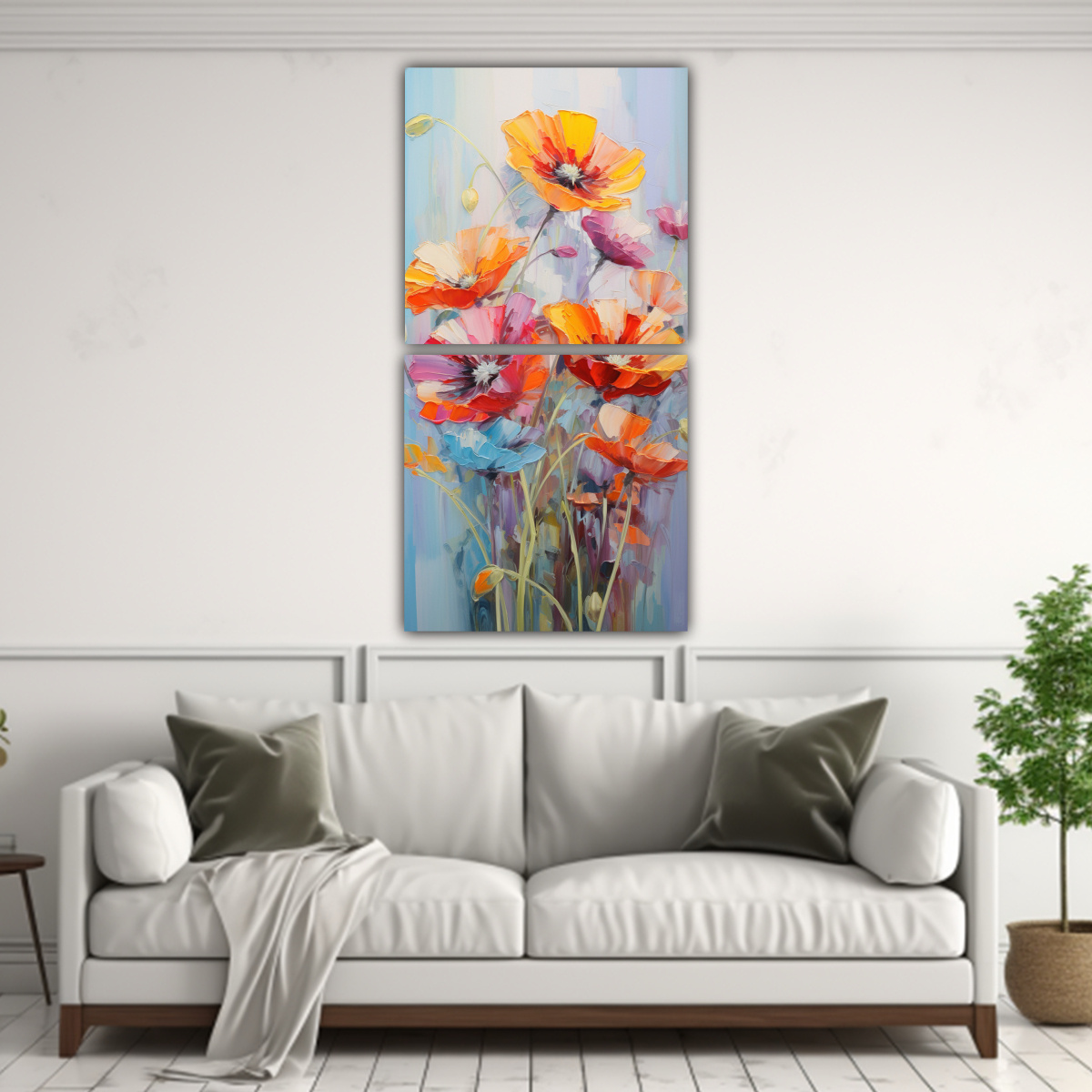 pintura-llamativa-arco-ris-amapolas-modernas-1