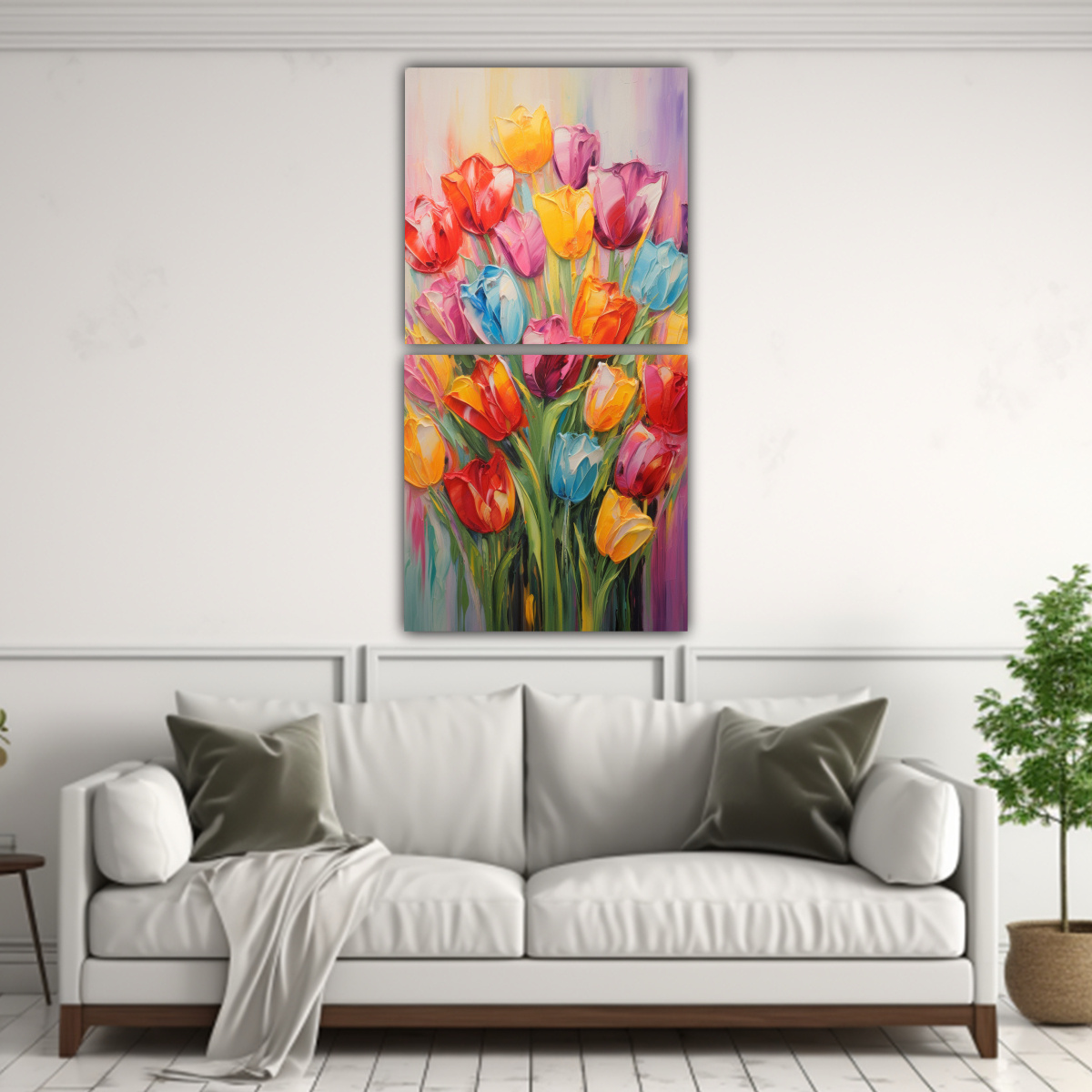 pintura-sobre-lienzo-composici-n-tem-tica-de-tulipanes-en-colores-del-arco-ris-1