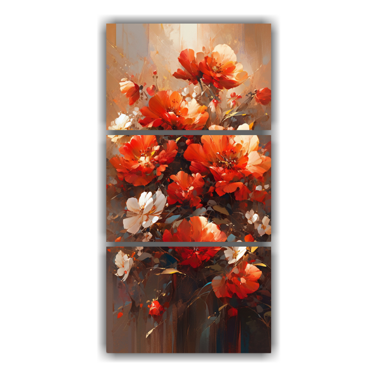 pintura-tela-canvas-naturaleza-viva-a-red-and-gold-flowers-en-decoraci-n