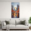 pintura-urbana-neoexpresionista-en-bastidor-tres-telas-en-bastidor-moderno-1