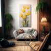 pintura-vertical-amarilla-de-tulipanes-en-lienzo-estilo-decorativo-1