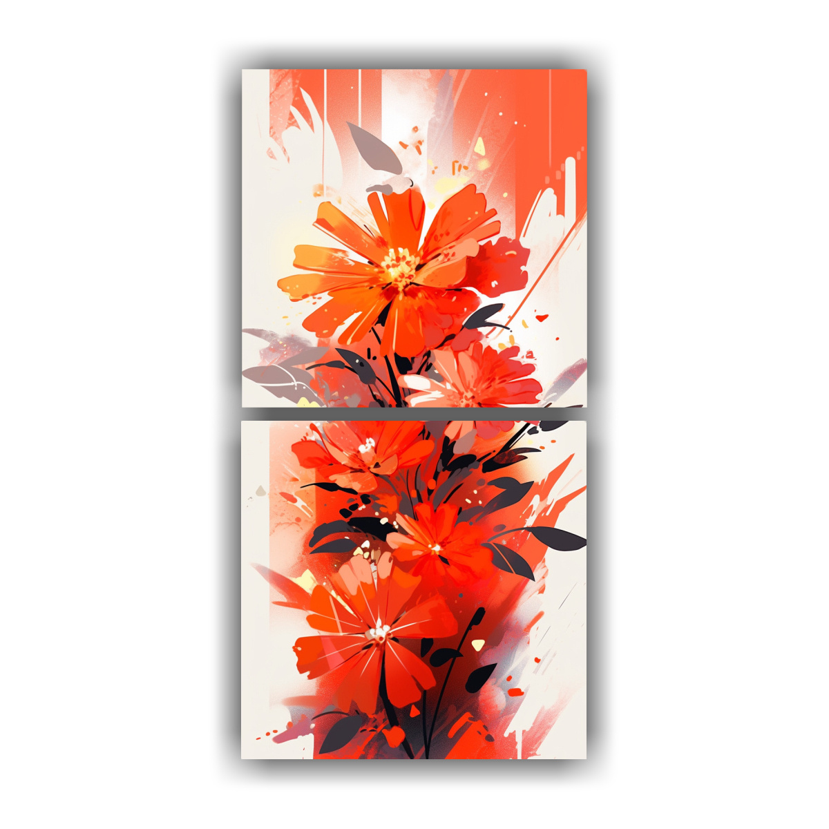 pintura-vertical-calma-rojo-y-naranja-estilo-neonoir-decorativo