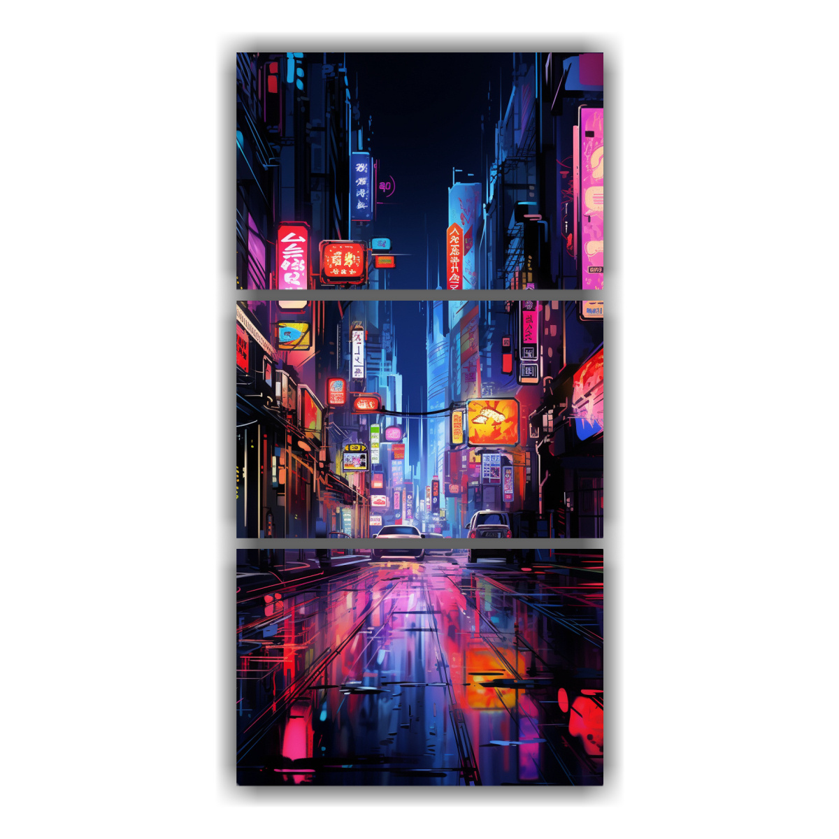 pinturas-abstractas-de-ciudad-cyberpunk-set-de-3-obras-maestras