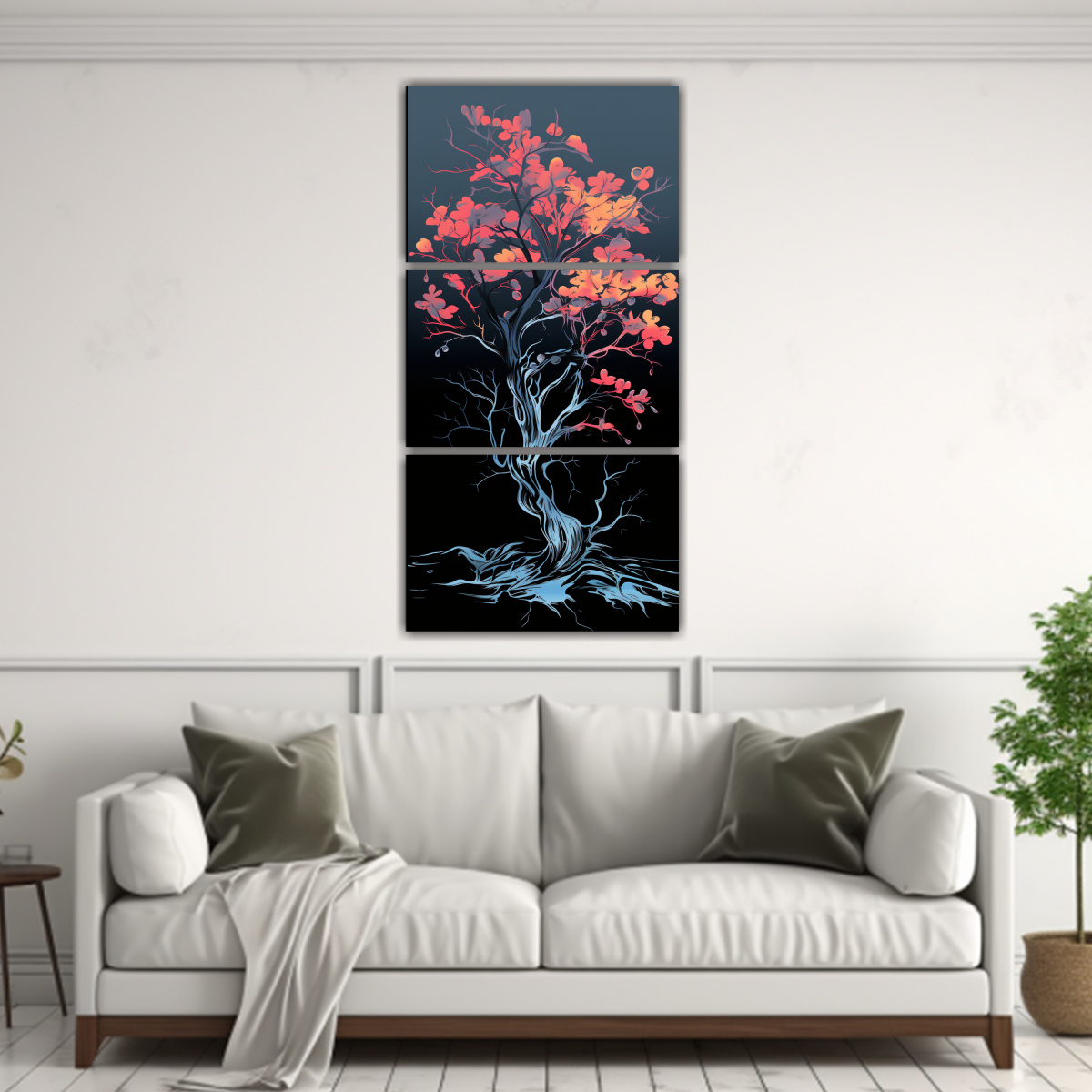 pinturas-abstractas-elegantes-de-un-rbol-de-mangle-en-colores-negros-1