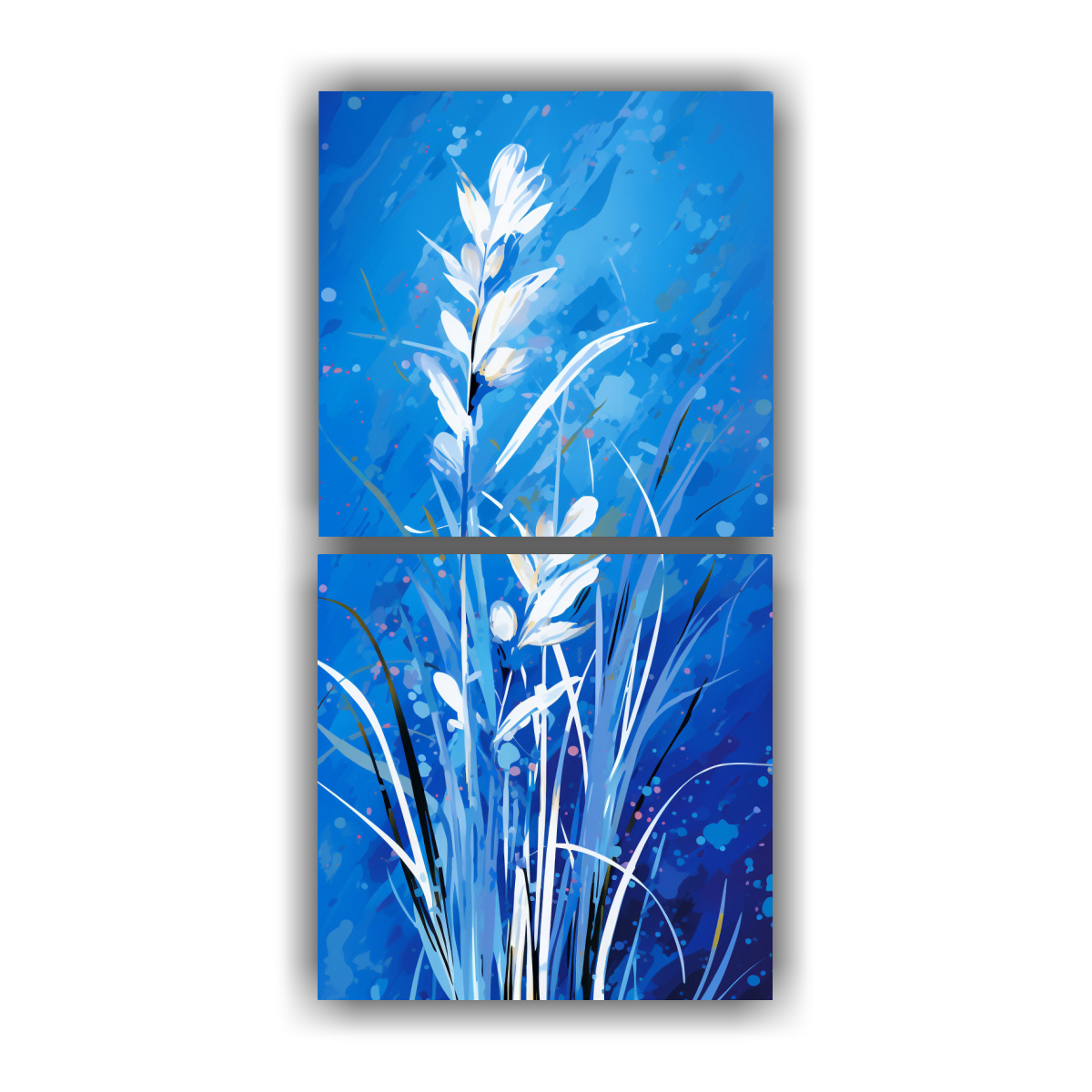 pinturas-abstractas-surrealistas-de-cattail-grass-en-azul-atm-sfera-neonoir