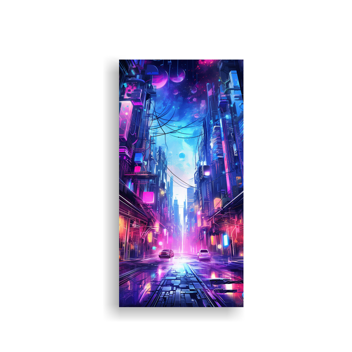 pinturas-de-decoraci-n-abstracta-evocando-azules-el-ctricos-y-rosas-ne-n