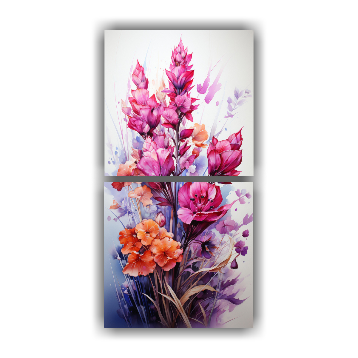 pinturas-de-decoraci-n-de-2-bellas-artes-combinaci-n-a-de-granos-de-quinoa-en-colores-acuarela-atmosfera-neonoir