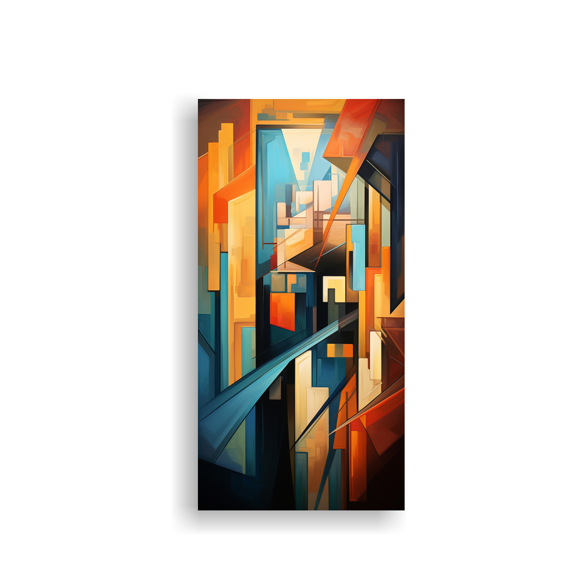pinturas-de-decoraci-n-din-micas-inspiradas-en-el-cubismo-arte-composici-n-interiores