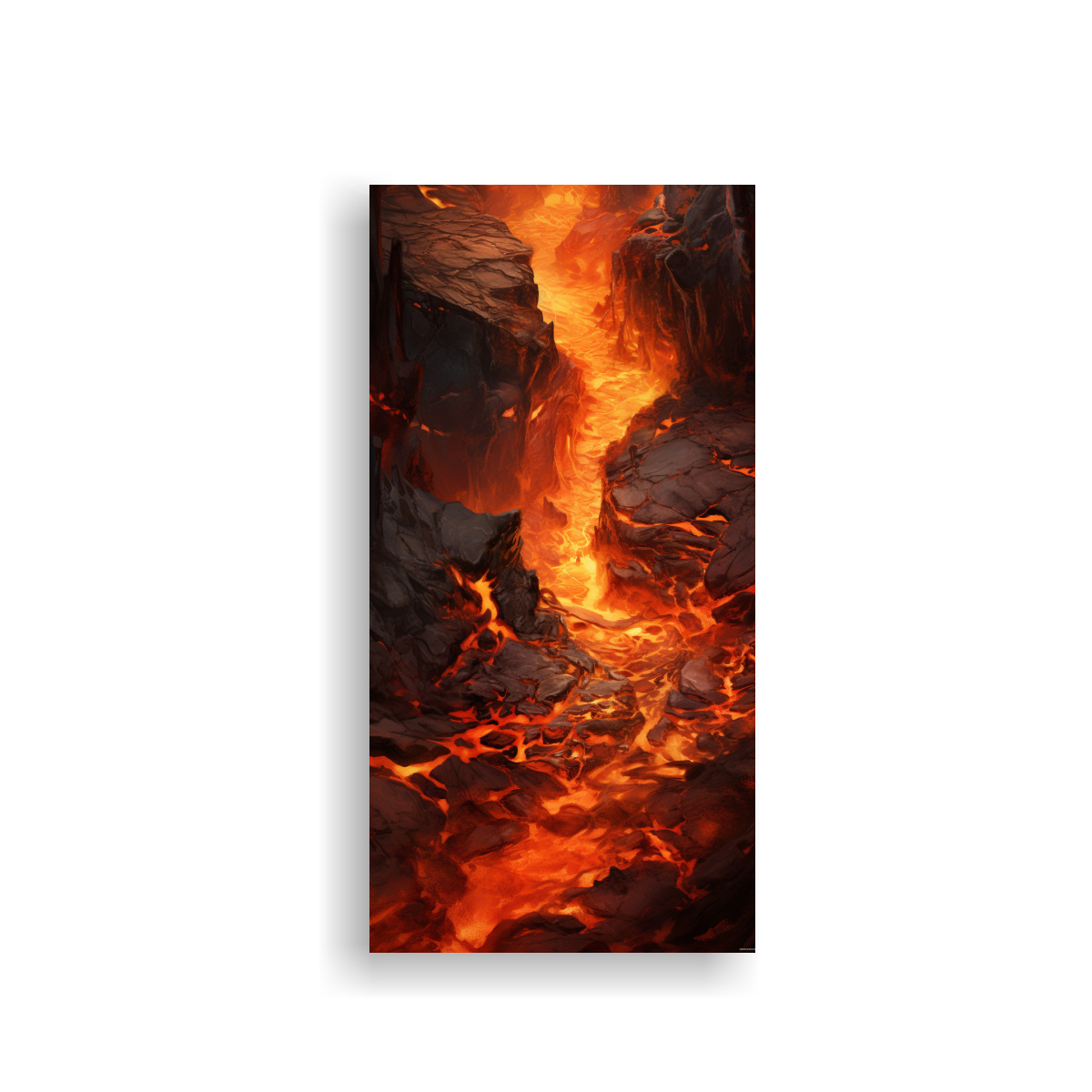 pinturas-de-decoraci-n-elegantes-superficies-rocosas-y-n-cleos-fundidos-en-acuarela