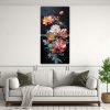 pinturas-de-flores-negras-en-lienzo-estilo-decorativo-1