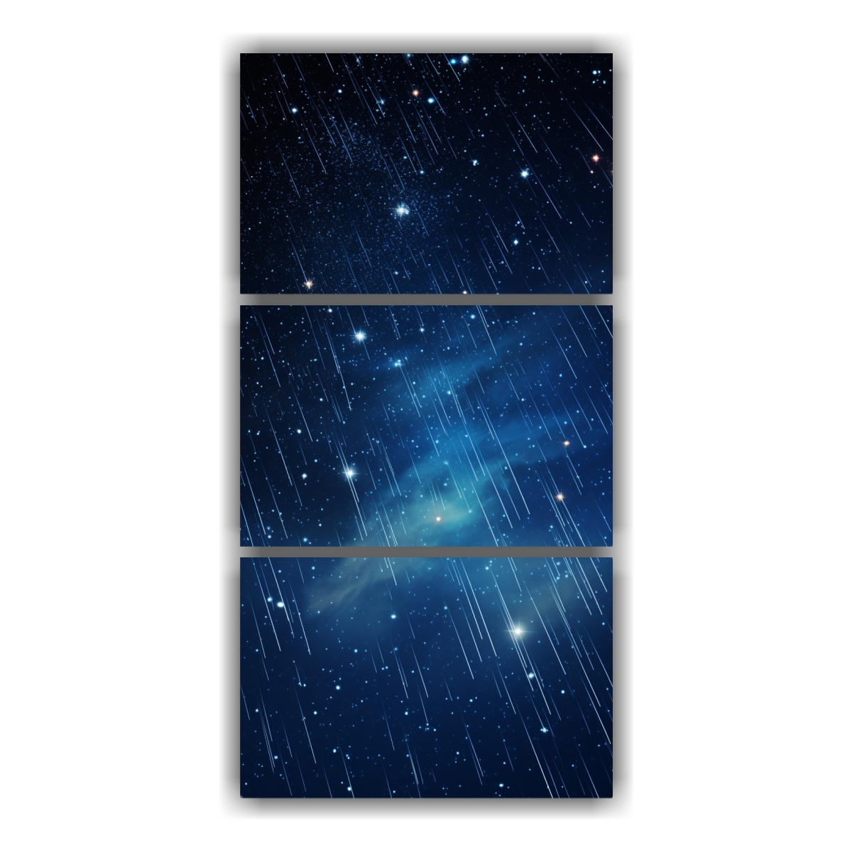 pinturas-de-pared-acuarela-espacio-el-cosmos-de-una-lluvia-de-meteoritos