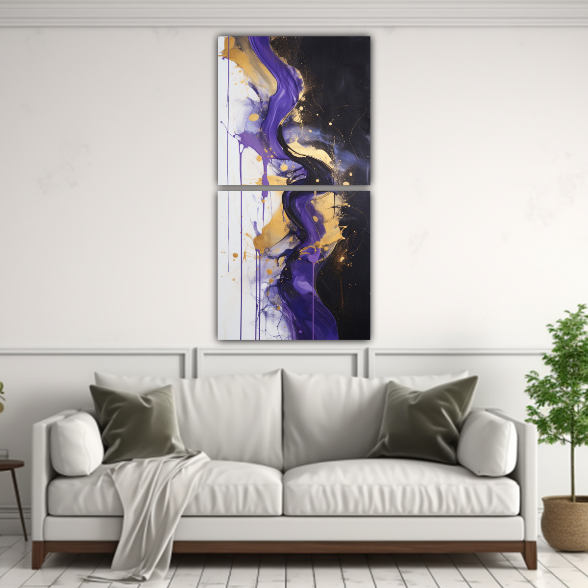 pinturas-decorativas-abstractas-azul-p-rpura-oro-negro-de-kimberley-waleski-1