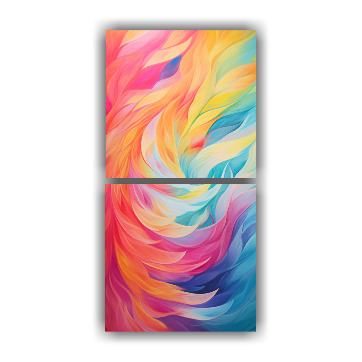 pinturas-decorativas-abstractas-en-tela-canvas-con-patrones-giratorios-y-vibrantes