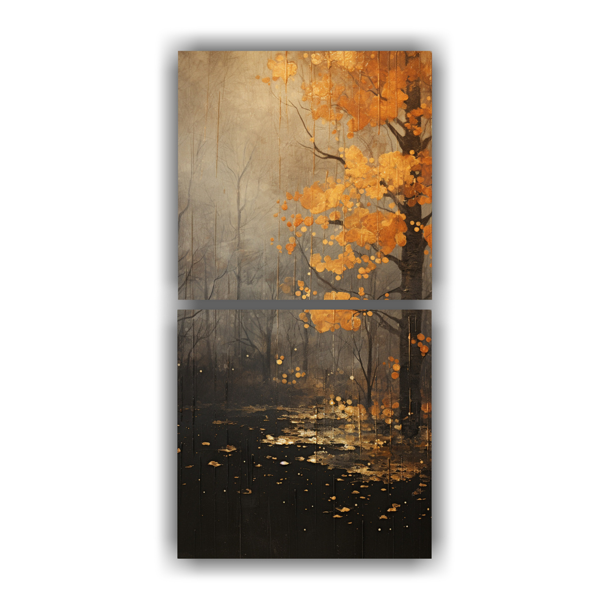 pinturas-decorativas-belleza-abstracta-de-un-bosque-empapado-por-la-lluvia-con-dos-lienzos-inspiradores-de-simplicidad
