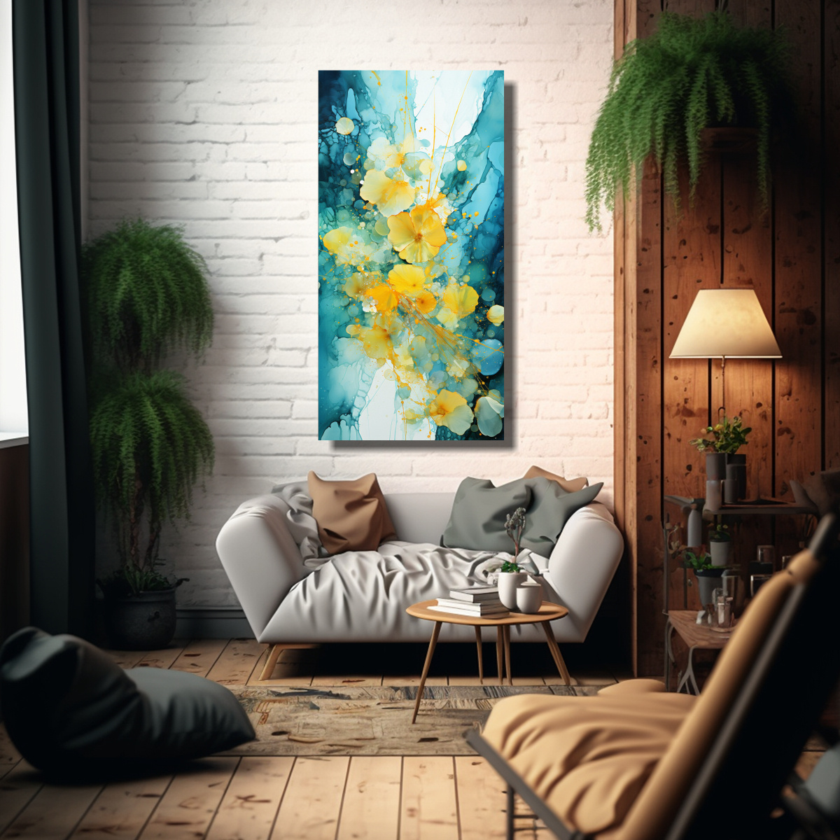 pinturas-decorativas-con-composici-n-de-expresi-n-riqueza-visual-en-textura-funky-amarillo-verde-azul-y-blanco-1