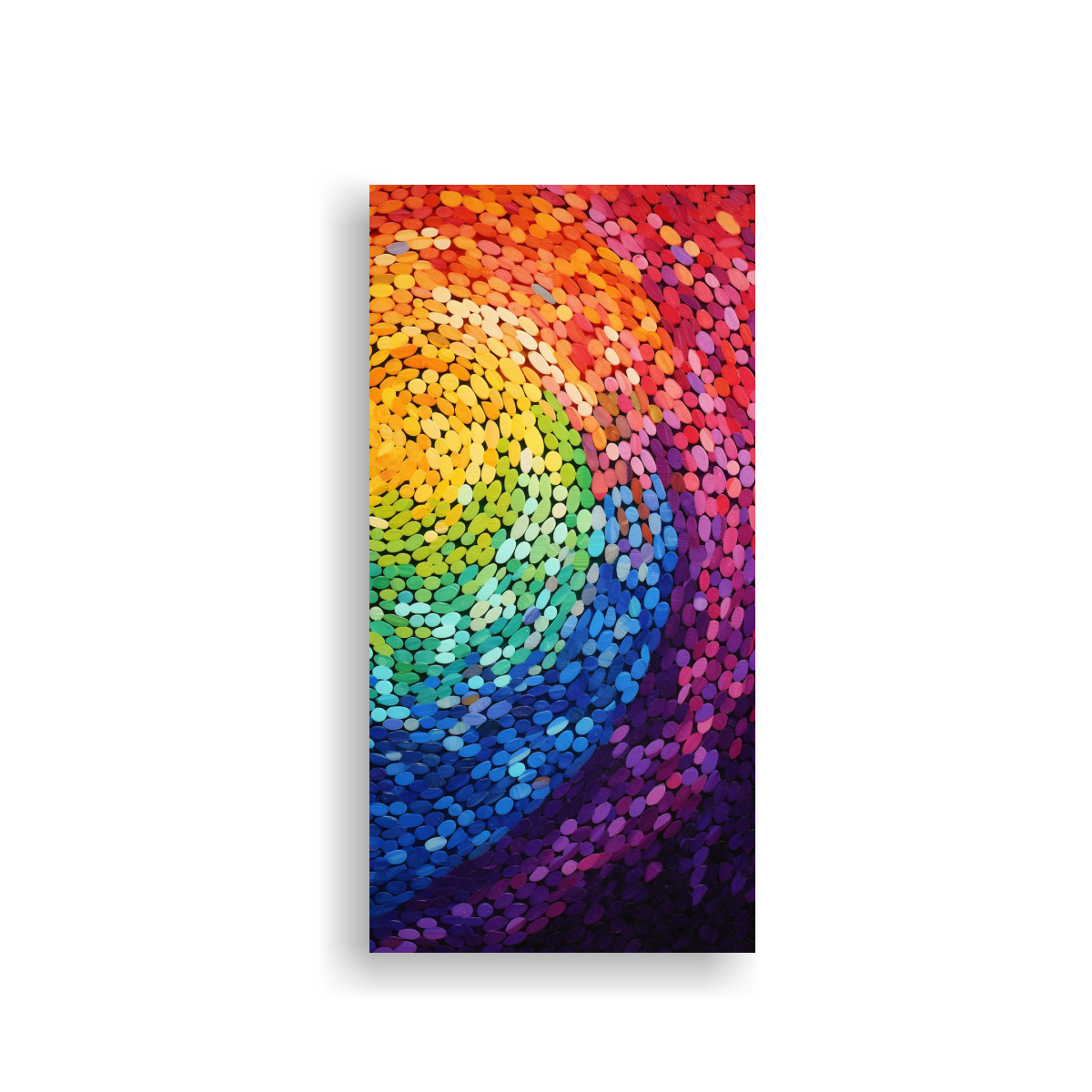 pinturas-decorativas-con-fusi-n-abstracta-de-puntillismo-y-vibrante-arco-ris-de-colores