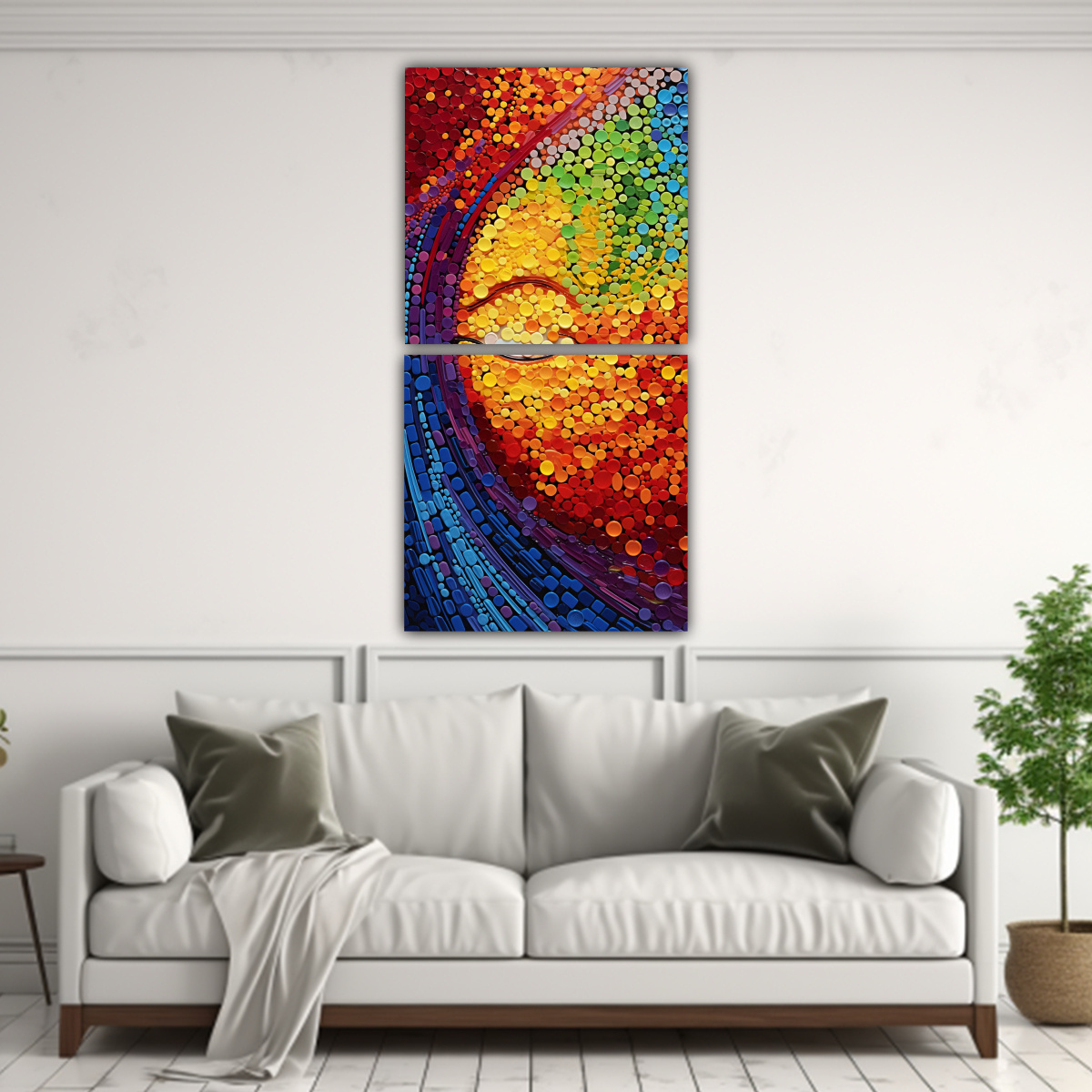 pinturas-decorativas-de-alta-calidad-que-fusionan-el-puntoilismo-y-los-vibrantes-arco-ris-en-una-calma-abstracta-1