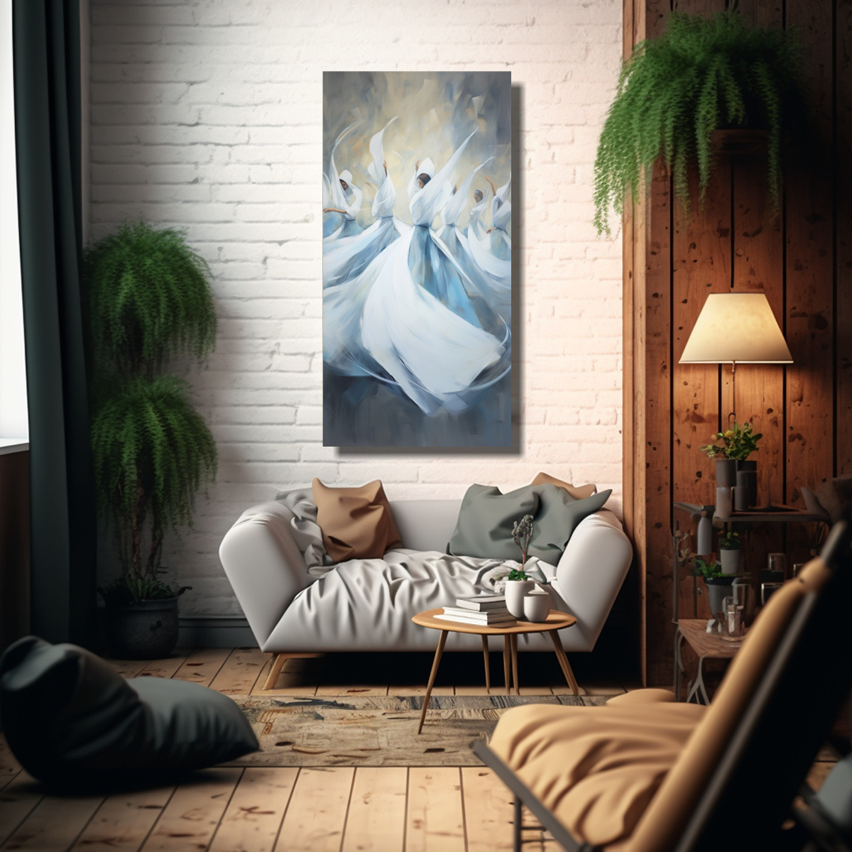 pinturas-decorativas-de-estilo-galer-a-en-arte-abstracto-de-derviches-danzantes-en-una-danza-de-simplicidad-1