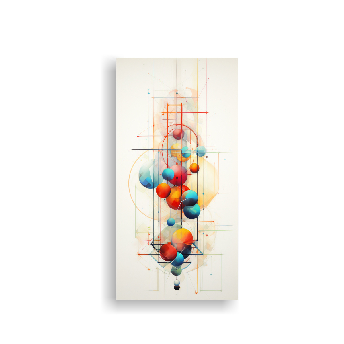 pinturas-decorativas-de-geometr-a-abstracta-para-comedor-