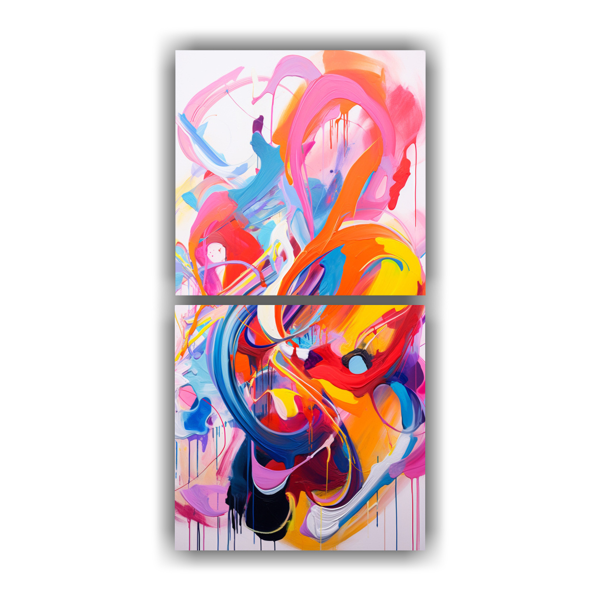 pinturas-decorativas-de-interpretaci-n-abstracta-de-festivales-musicales