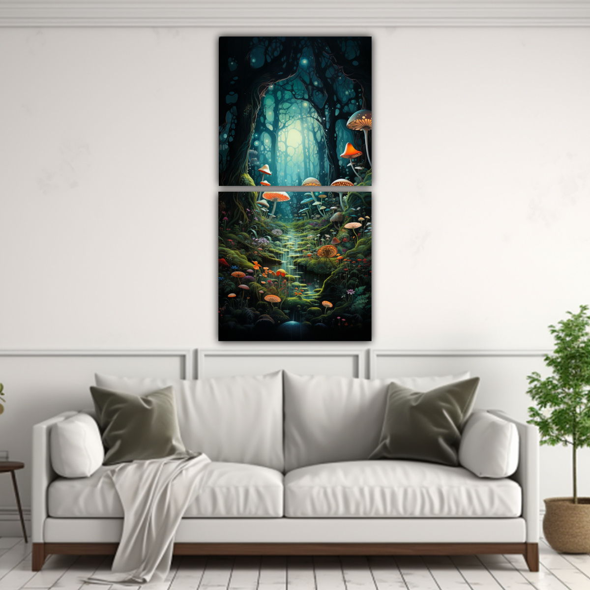 pinturas-decorativas-de-la-misteriosa-vida-del-bosque-1