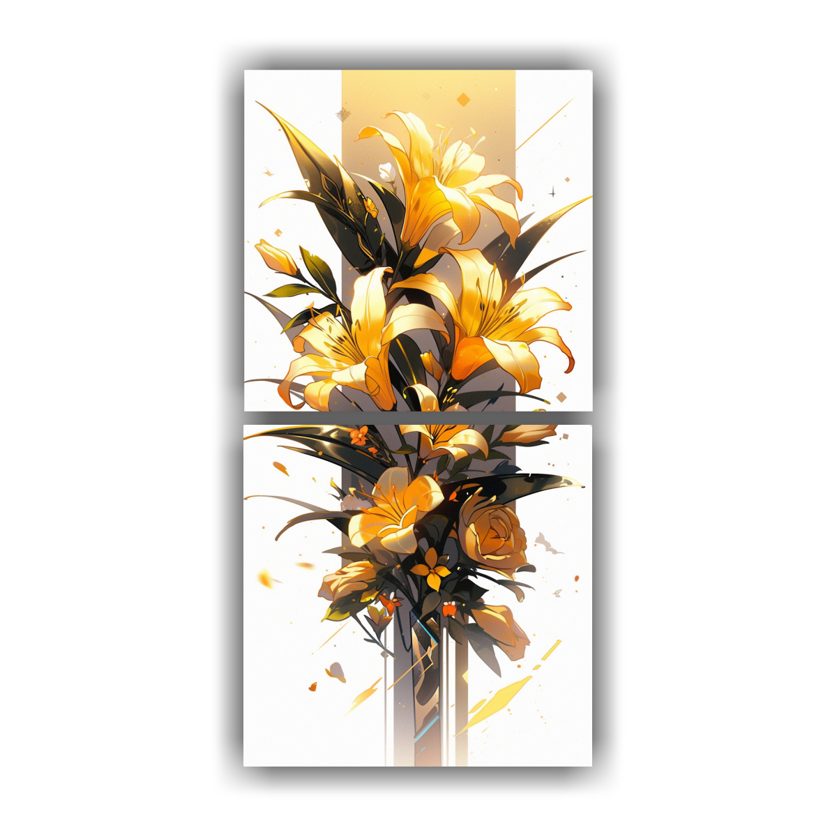 pinturas-decorativas-de-lienzo-de-la-tem-tica-amarillo-y-oro-en-atm-sfera-neonoir-estilo-patron-intenso-set-2-