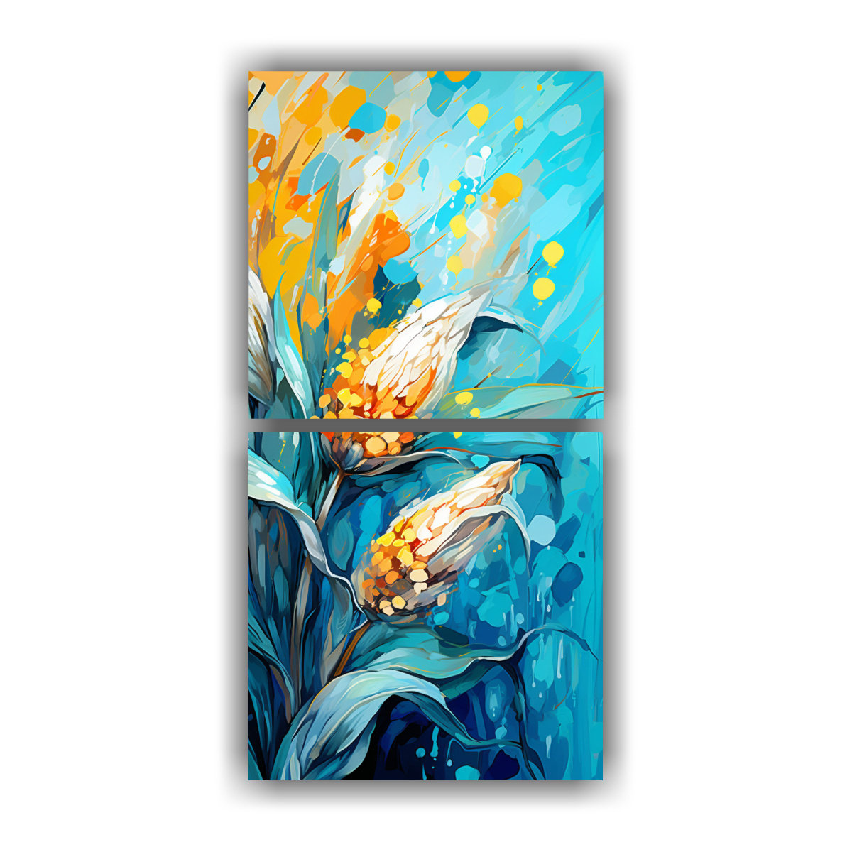 pinturas-decorativas-de-ma-z-en-tonos-turquesa-con-atm-sfera-neonoir-en-dos-lienzos-finos-bastidor-de-madera