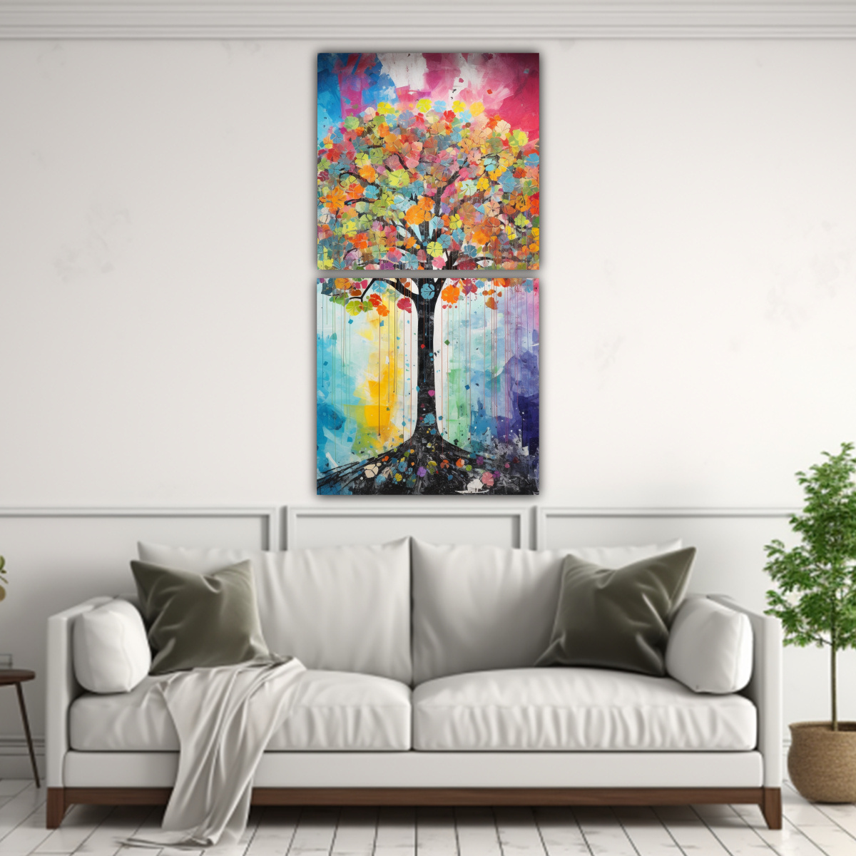 pinturas-decorativas-de-naturaleza-viva-arco-ris-y-plata-1-1