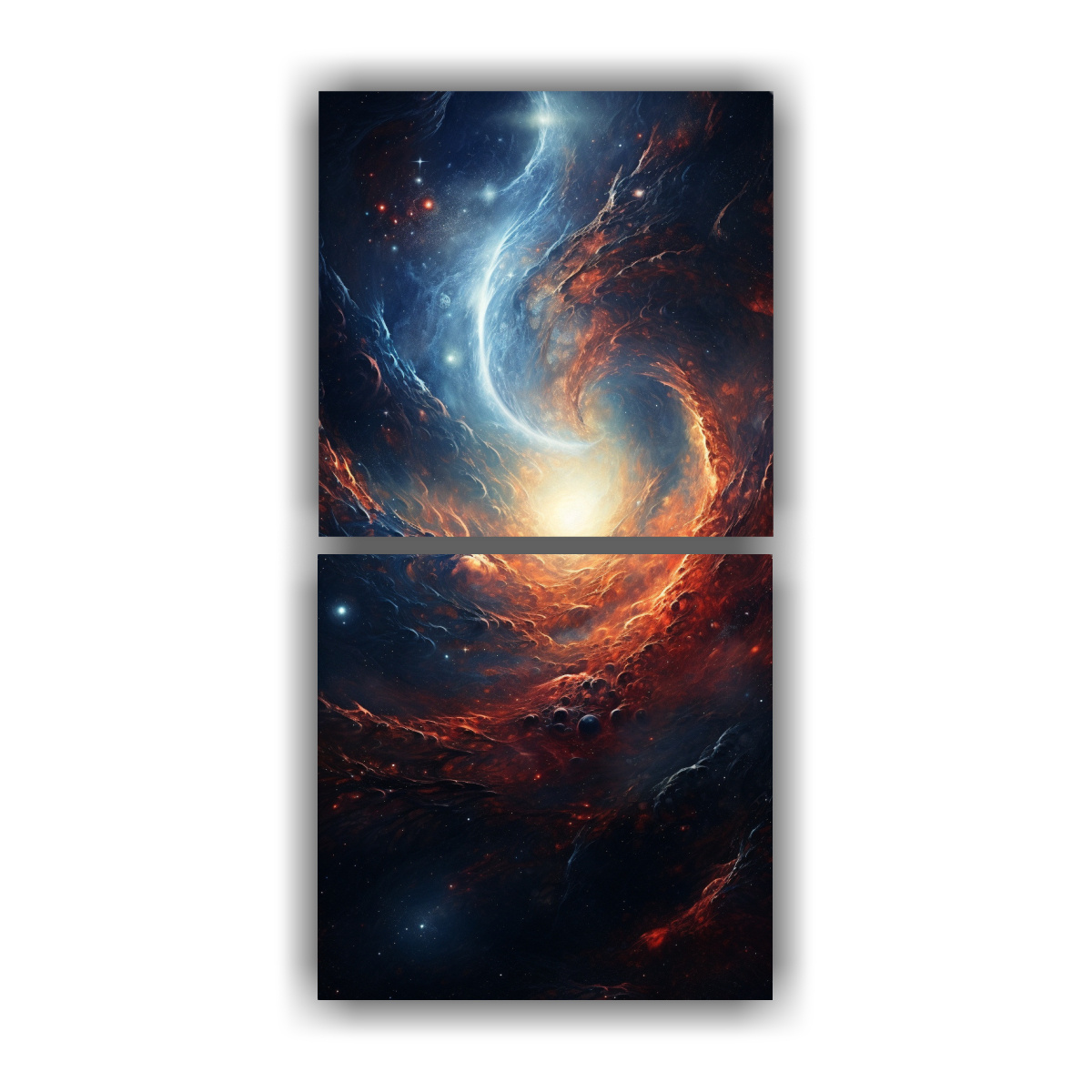 pinturas-decorativas-de-patr-n-intenso-que-muestran-maravillas-c-smicas-de-una-galaxia-distante-visualizadas-en-dos-telas-en-bastidor