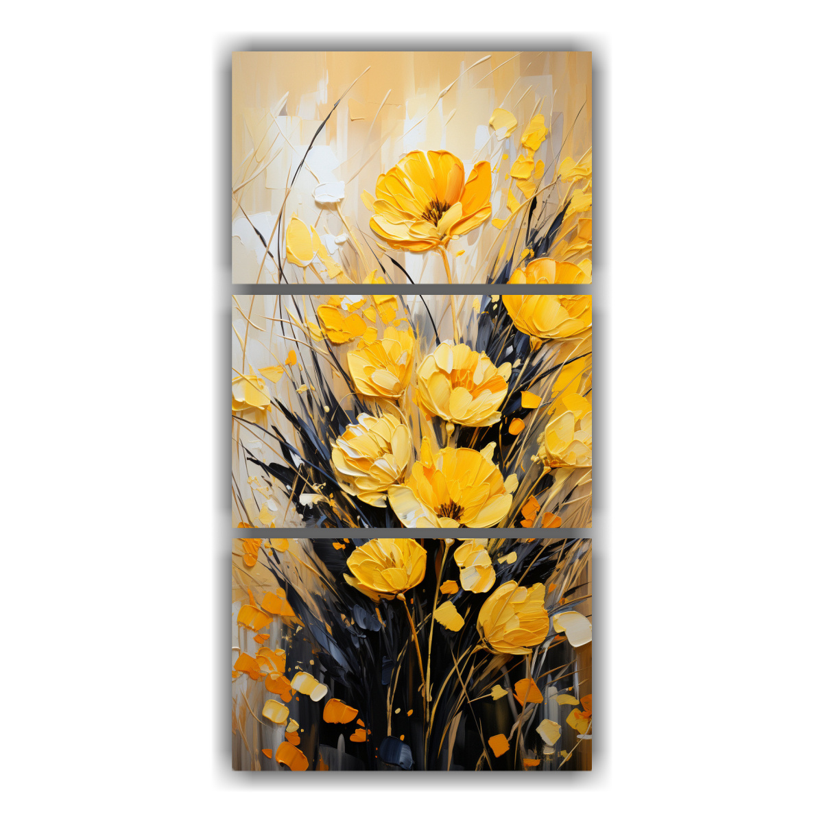 pinturas-decorativas-de-tres-cuadros-con-reflejo-de-tonos-de-centeno-en-amarillo-y-negro-atm-sfera-neonoir-