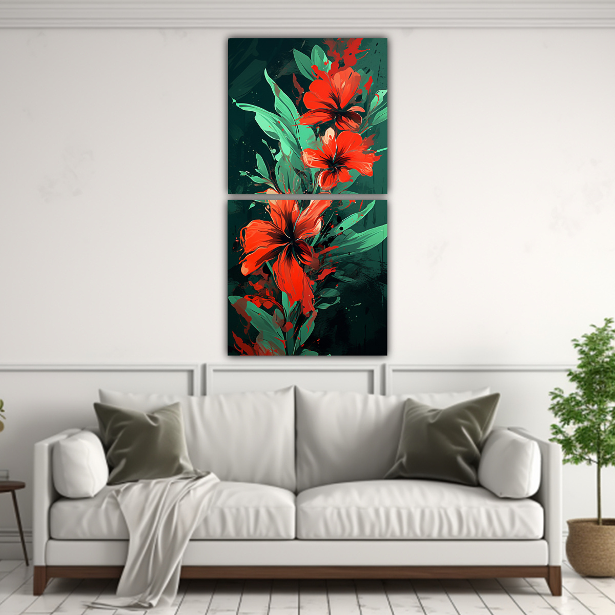 pinturas-decorativas-en-estilo-neonoir-exclusivas-en-verde-y-rojo-1