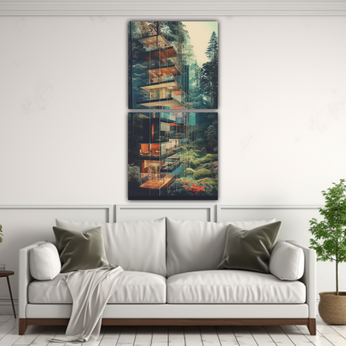 pinturas-decorativas-tem-ticas-de-dos-lienzos-en-casas-de-vidrio-en-el-bosque-1-1