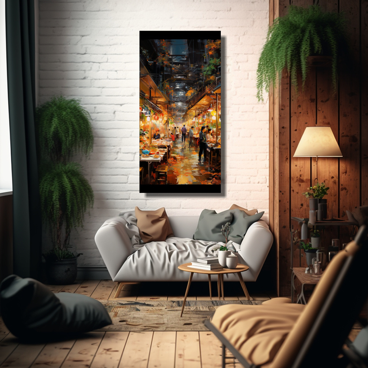 pinturas-decorativas-verticales-de-esencia-abstracta-de-un-bullicioso-mercado-nocturno-asi-tico-1