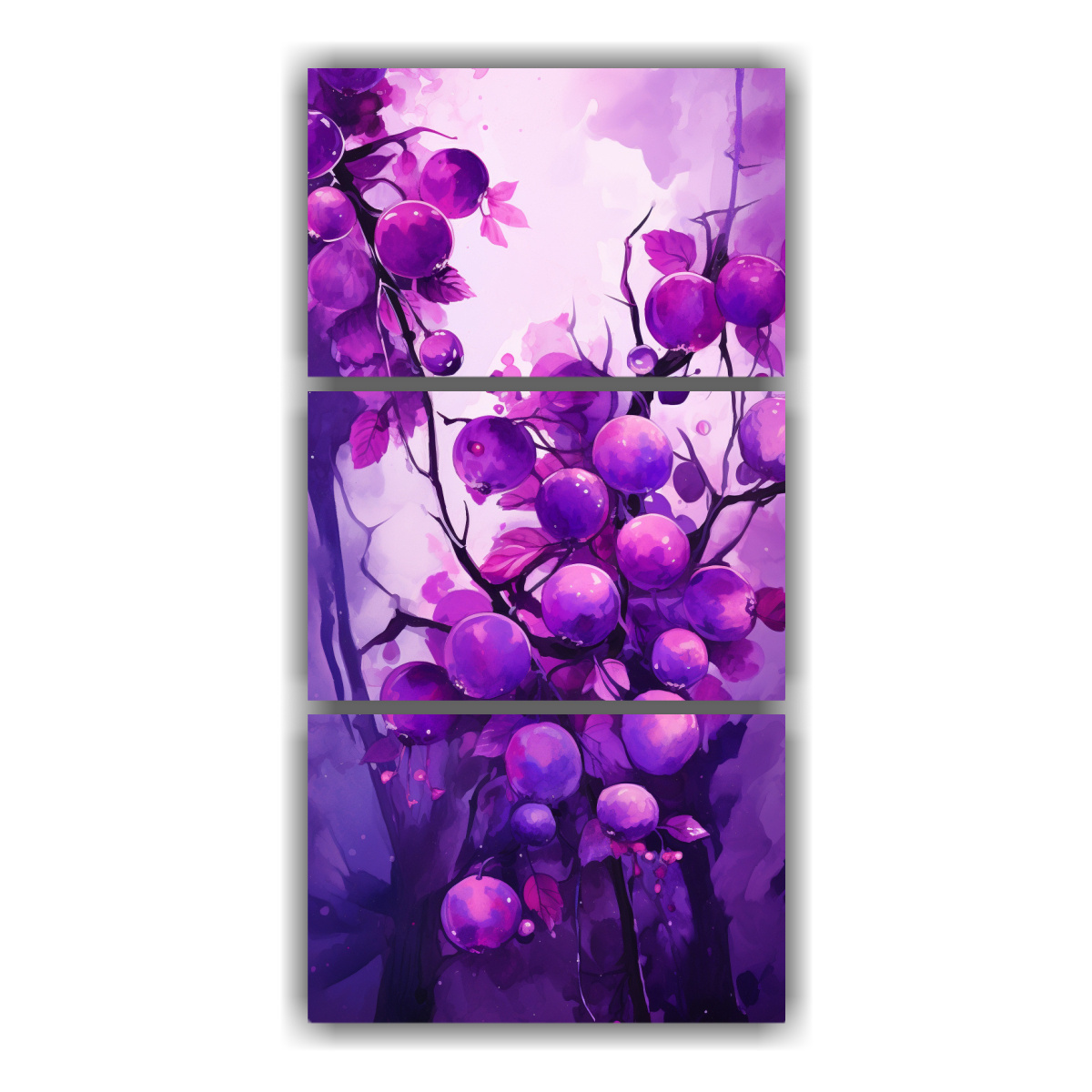 pinturas-en-lienzo-de-rboles-frutales-en-tonos-morados-con-atm-sfera-neonoir-