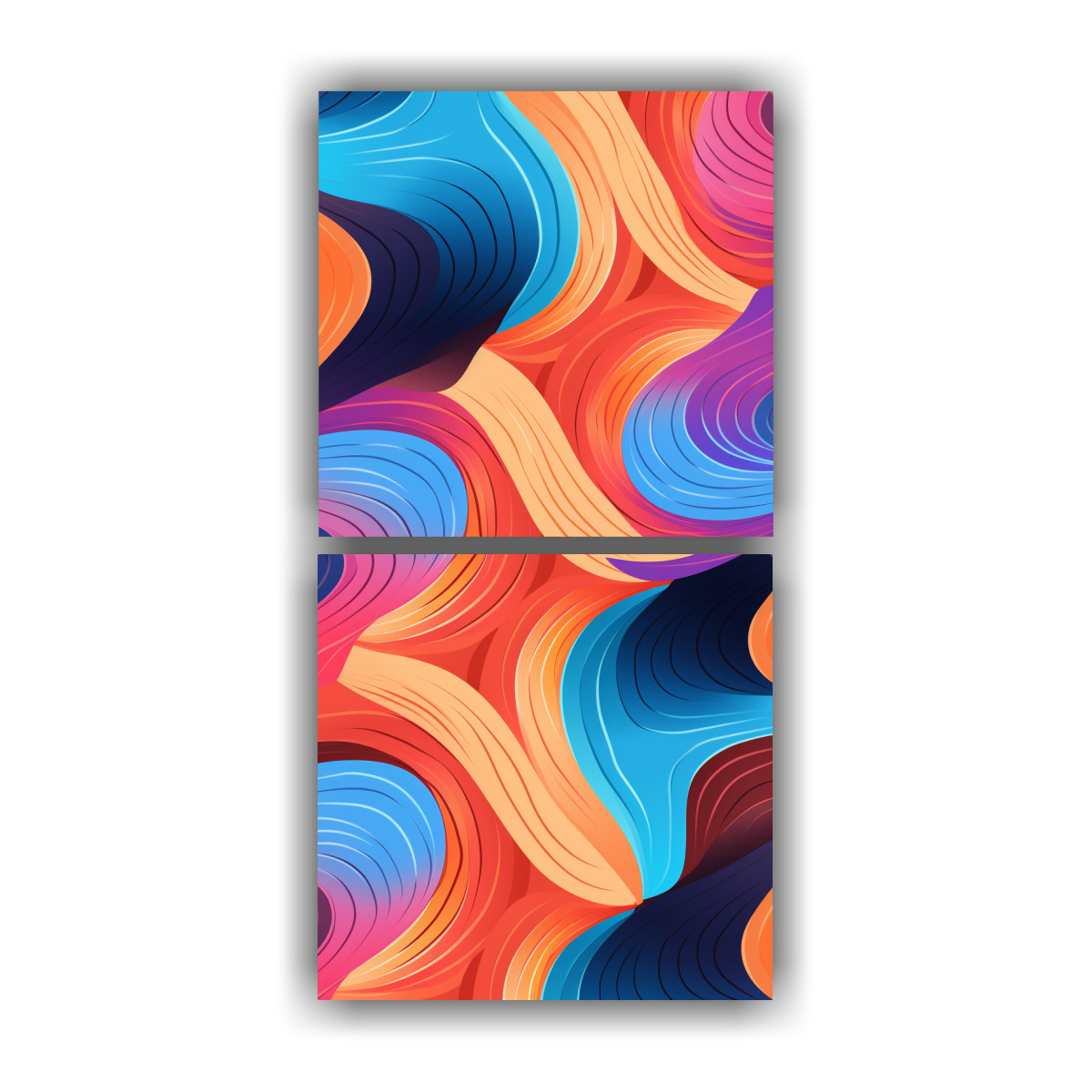 set-2-artes-tela-canvas-patrones-abstractos-vibrantes-en-colores-retro-una-riqueza-visual