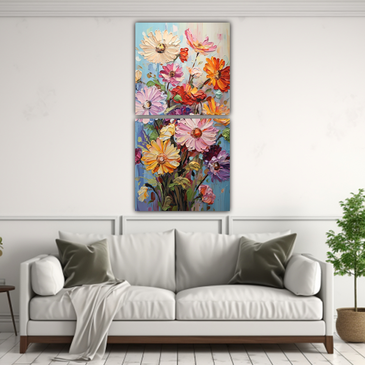 set-2-cuadros-modernos-arte-de-pared-colorido-arco-ris-flores-en-lienzo-estilo-lluvia-1