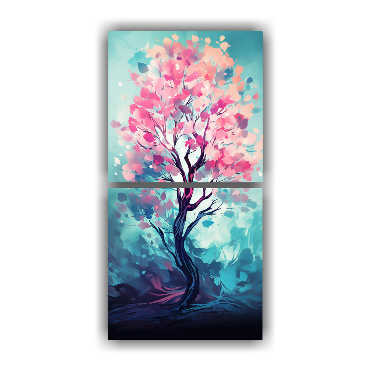 set-2-lienzos-fotograf-a-bastidor-madera-rbol-bosque-colores-pastel-atm-sfera-neonoir-po-neo