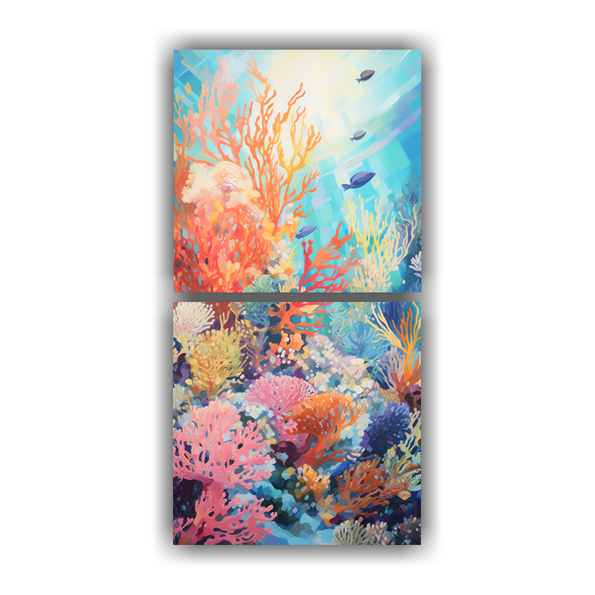 set-2-telas-bastidor-acuarela-coral-abstracto-submarino