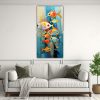 set-de-2-cuadro-forma-belleza-peces-abstractos-para-decoraci-n-1