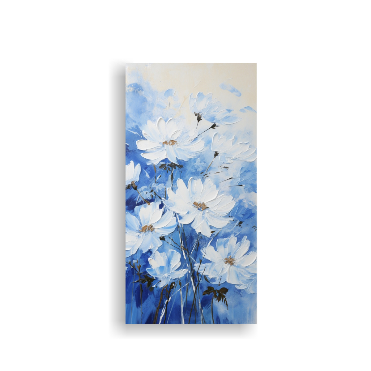 tela-en-bastidor-con-textura-pintura-de-flores-blancas-y-azules-en-lienzo-